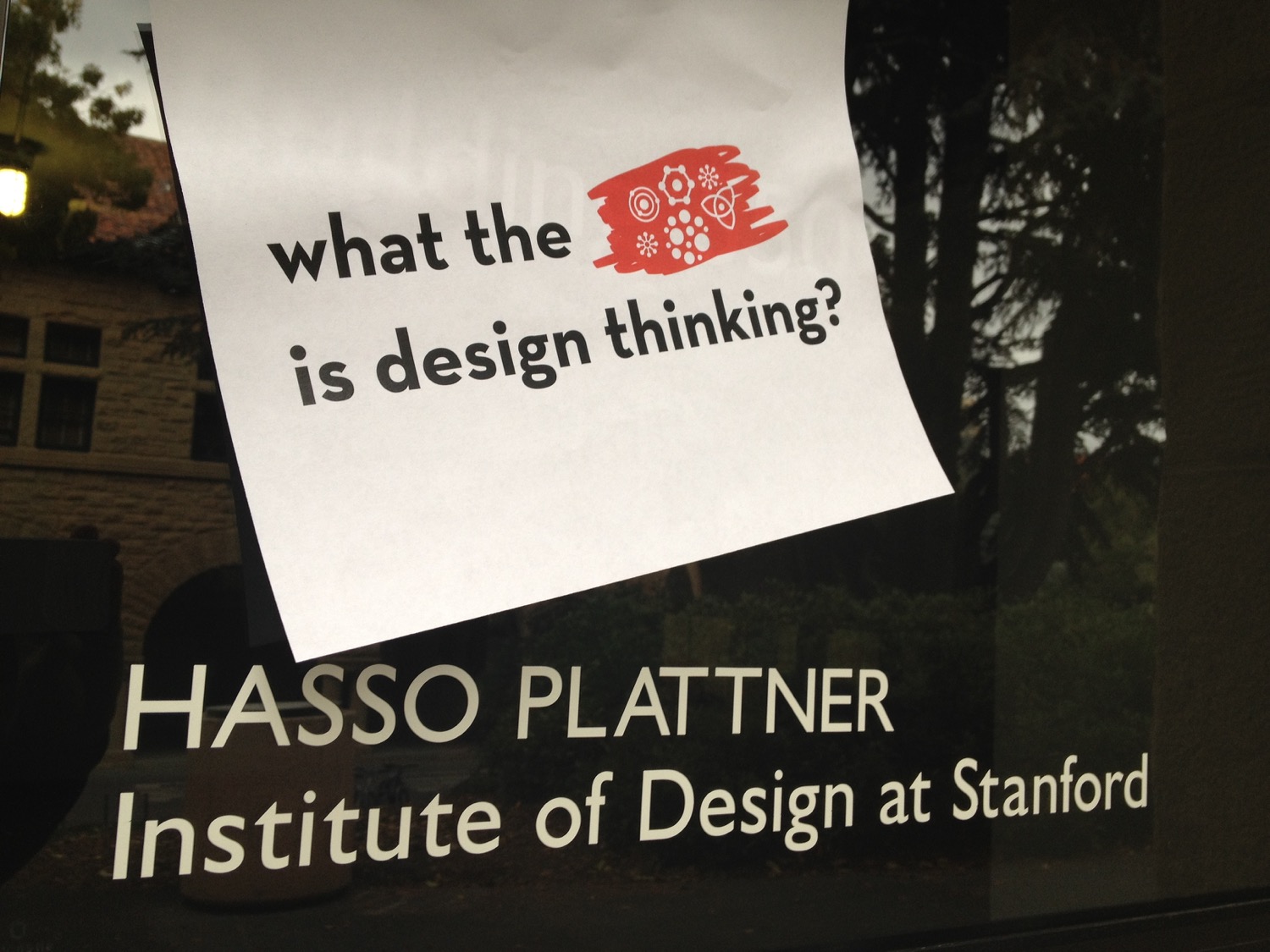 Entrance to Stanford D-School